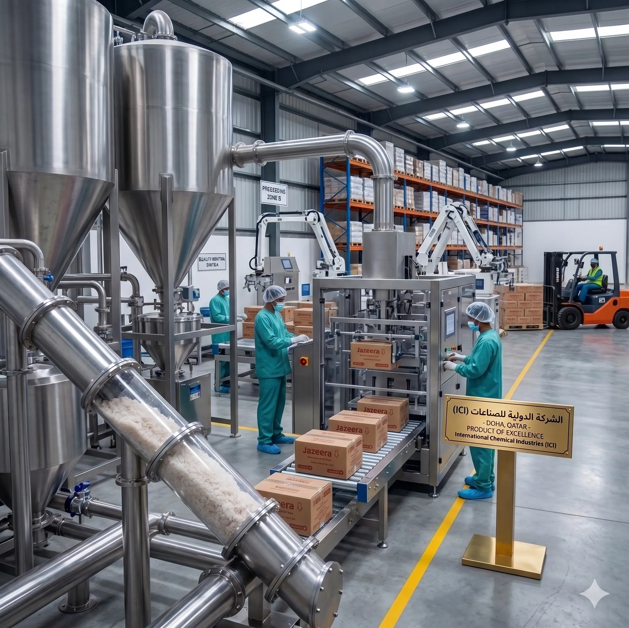 Jazeera salt production line