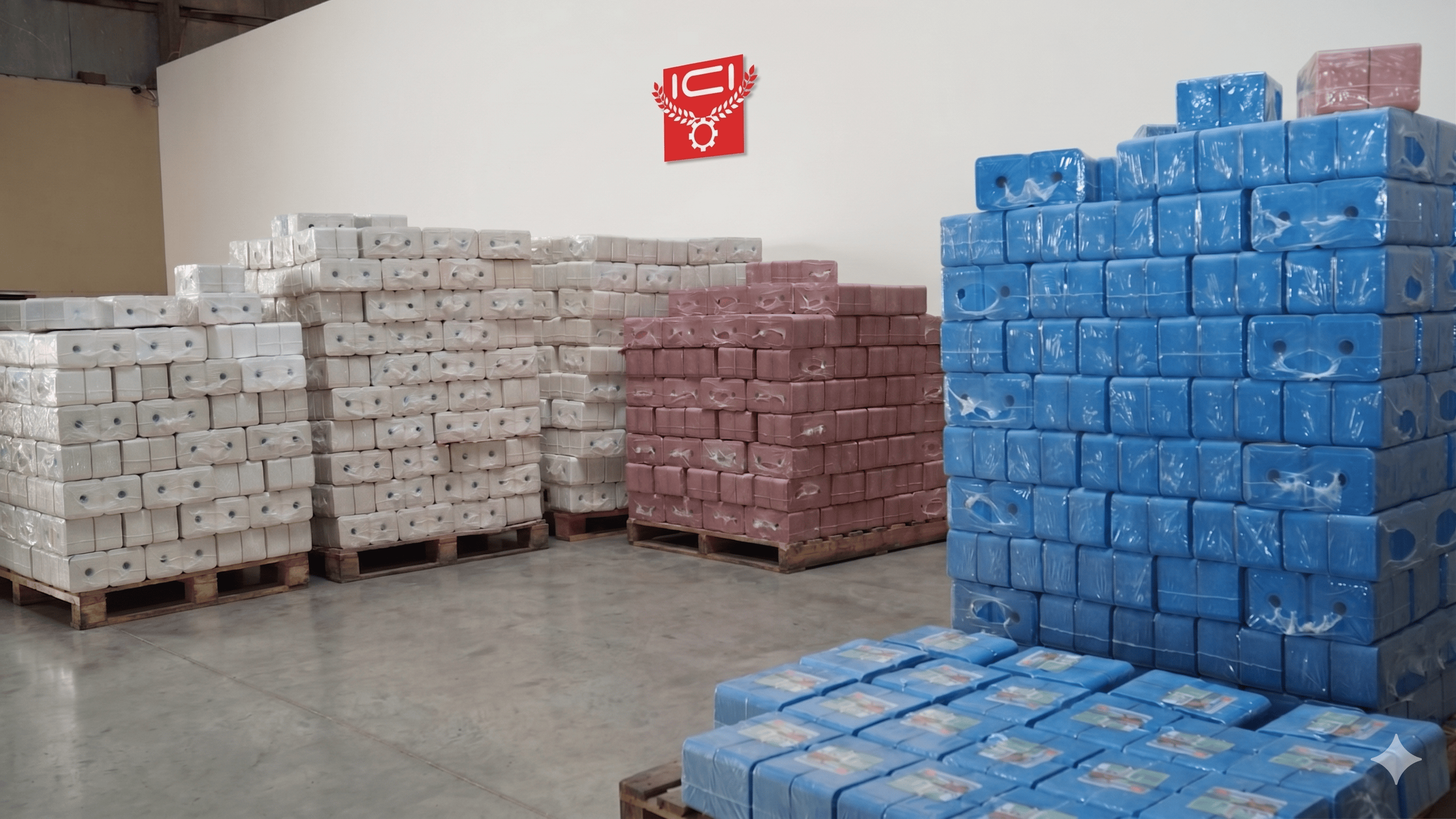 ICI Factory - salt cubes warehouse