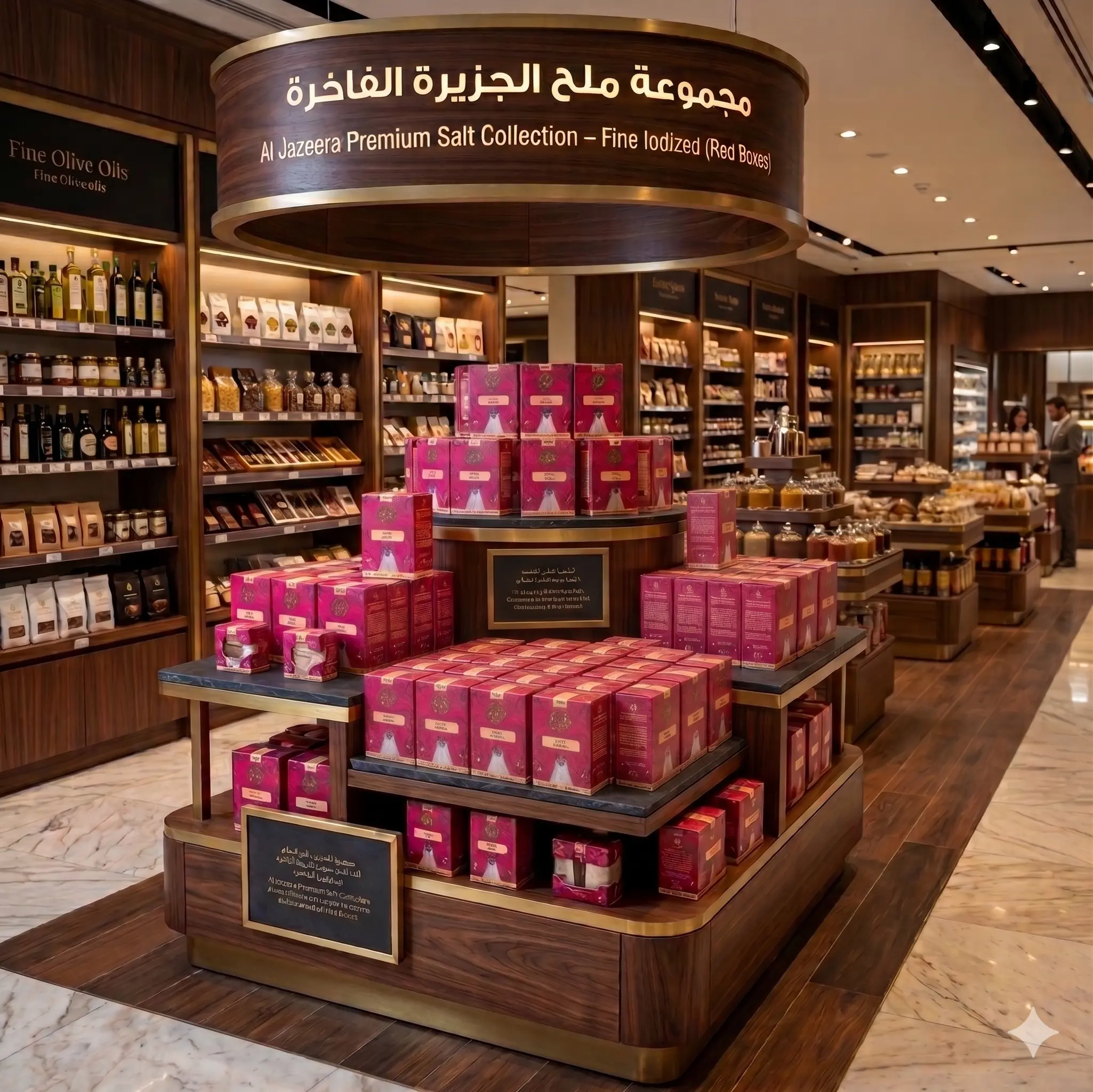 Jazeera salt packs display