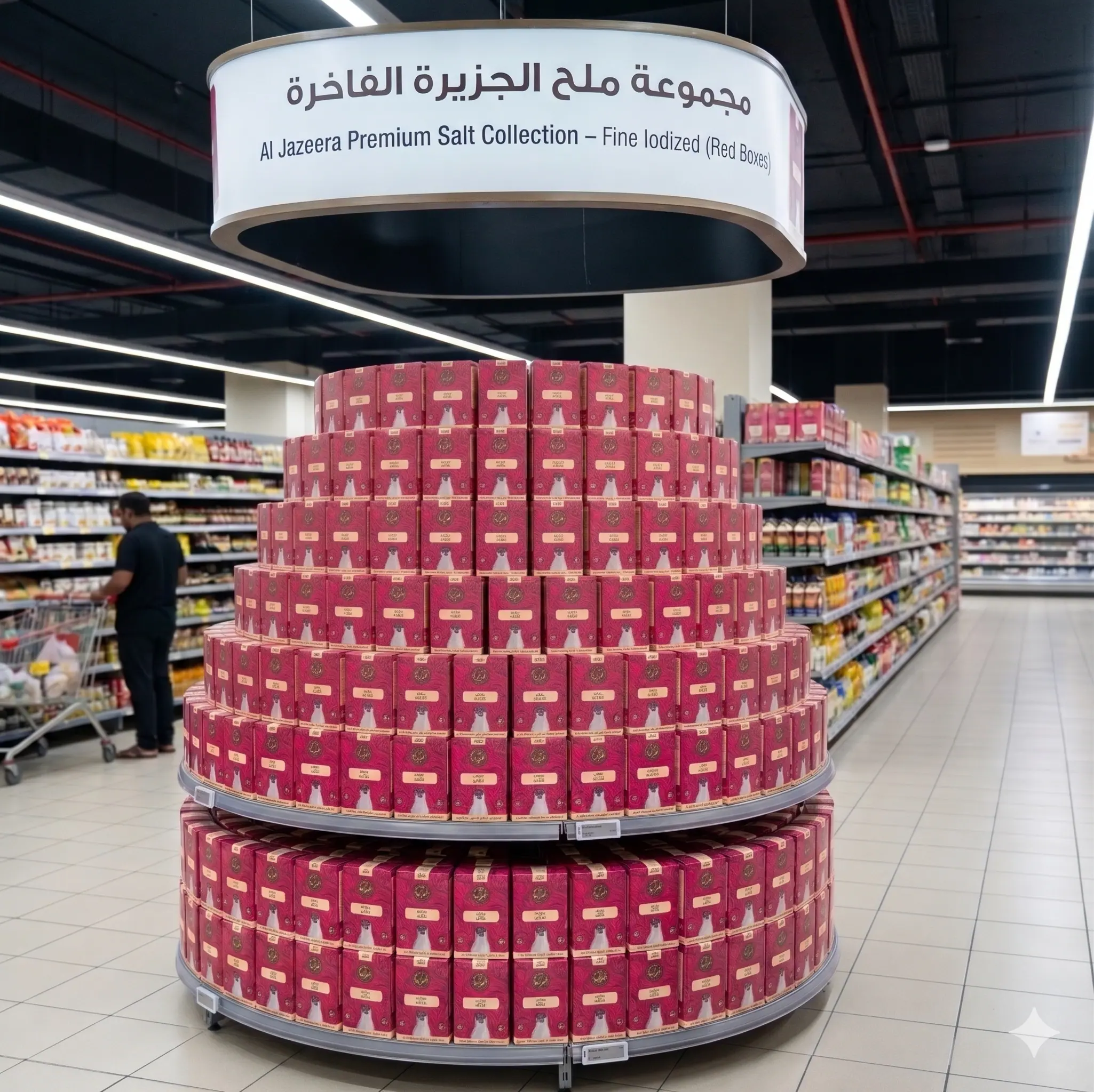 Jazeera Premium Salt Collection display